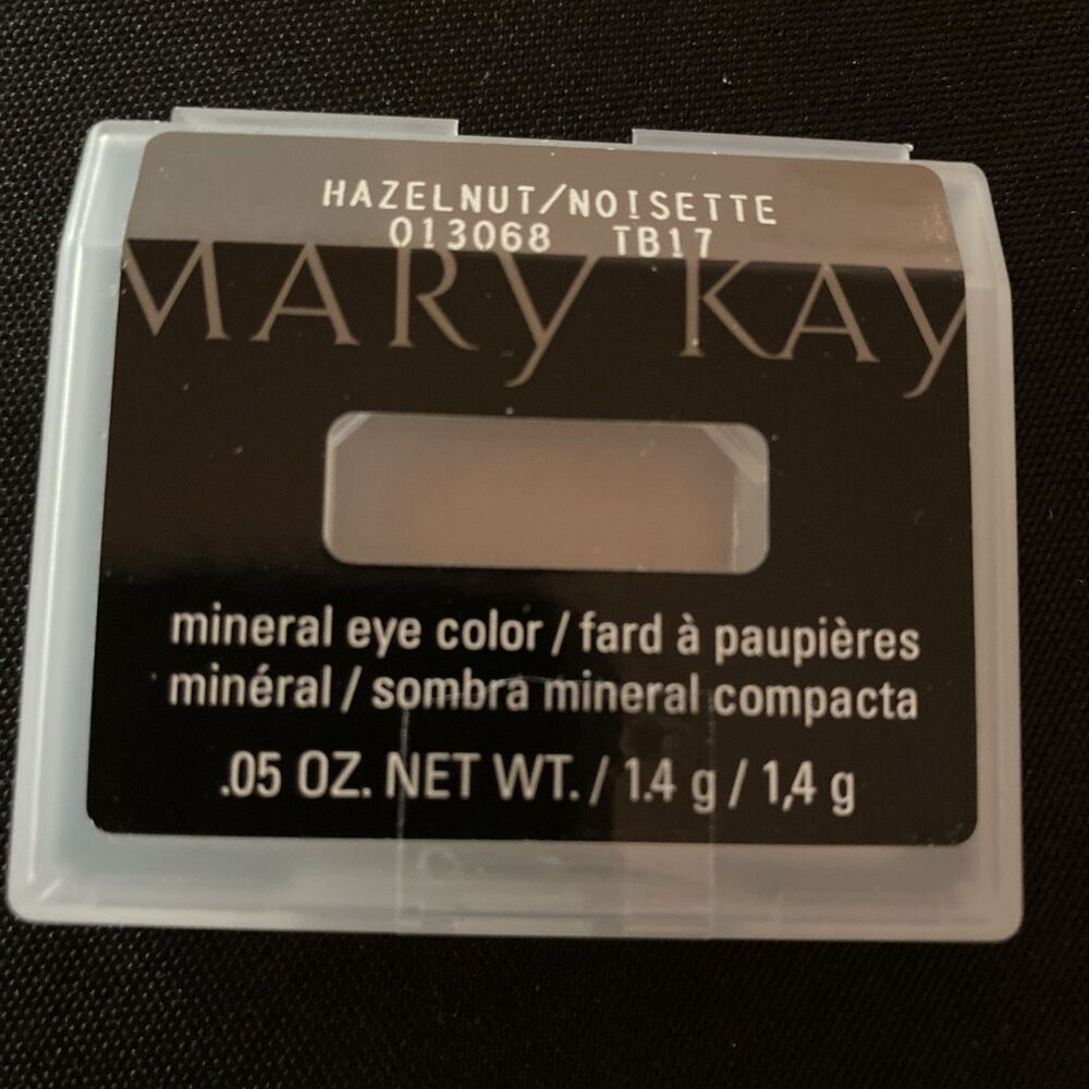 Vintage NEW Mary Kay Mineral Eye Color Hazelnut Matte Neutral Brown Eyeshadow